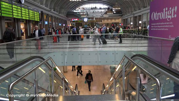 Arrival Stockholm Centralen