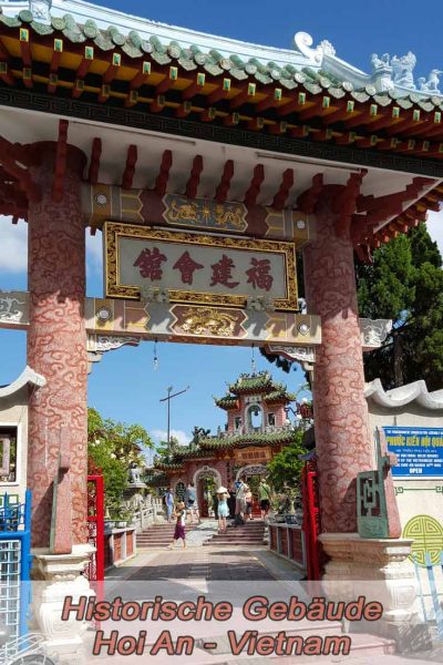 Historische Gebaeude Hoi An-