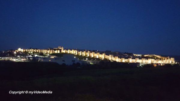 Avila by night