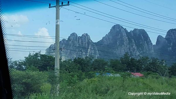 By bus from Chiang Mai to Bangkok