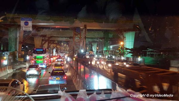 By bus from Chiang Mai to Bangkok