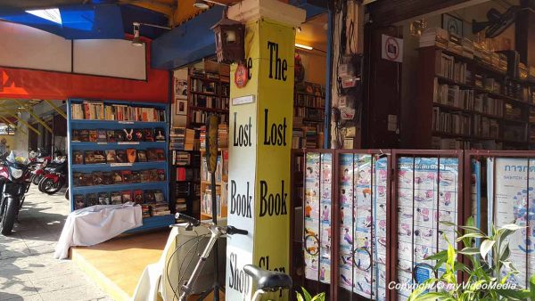 The lost book shop Chiang Mai