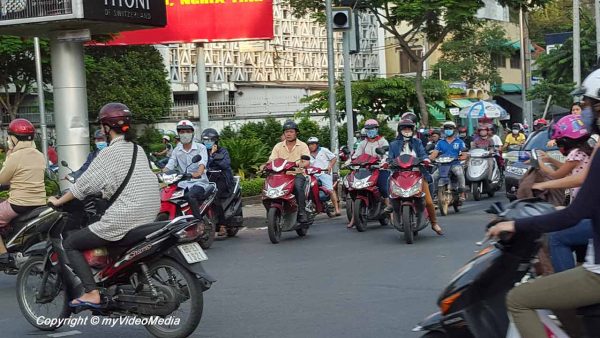 arrival in Ho Chi Minh City