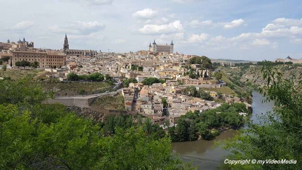 Toledo mit Hop-on hop-off bus