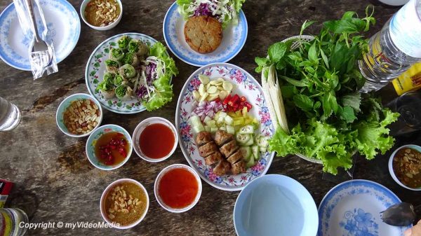 Mittagessen am Indochina Markt