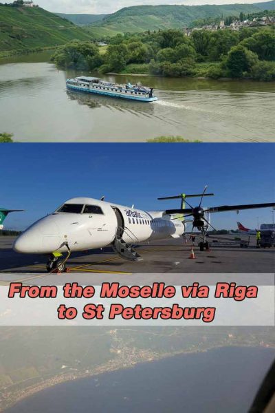 Moselle via Riga to St Petersburg