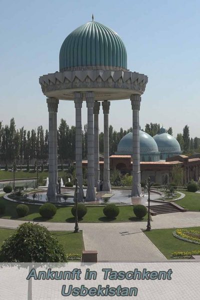 Ankunft in Taschkent