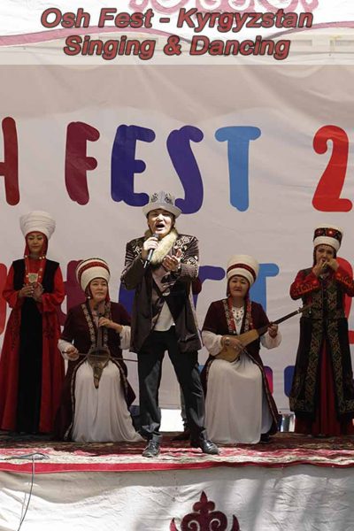 Osh Fest-Singing and dancing