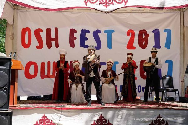 Osh Fest-Singing and dancing