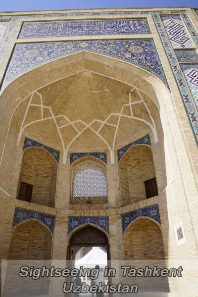 Sightseeing Tashkent 