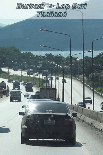 Von Buriram nach Lop Buri