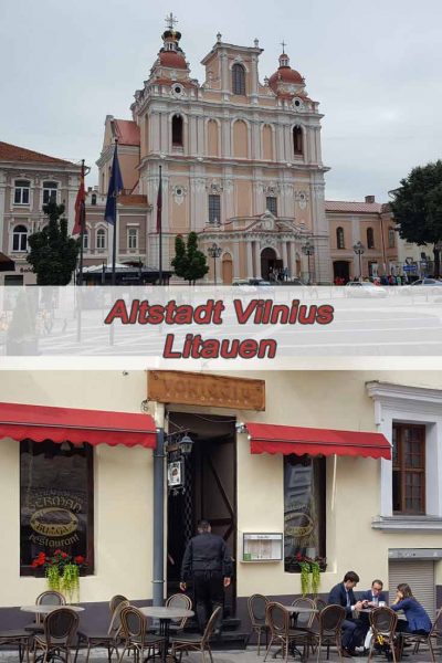 In der Altstadt von Vilnius