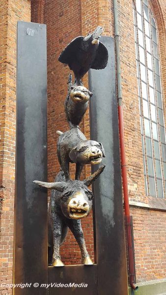 Bremer Stadtmusikanten in Riga