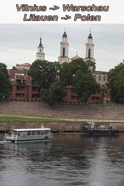 Mit dem Bus von Vilnius nach Warschau