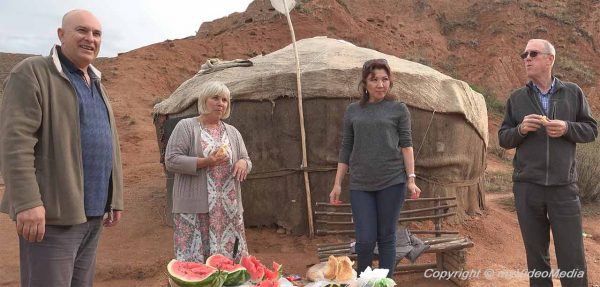 Karin und Jeff Carter und Freunde