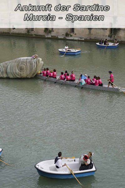 Ankunft der Sardine in Murcia