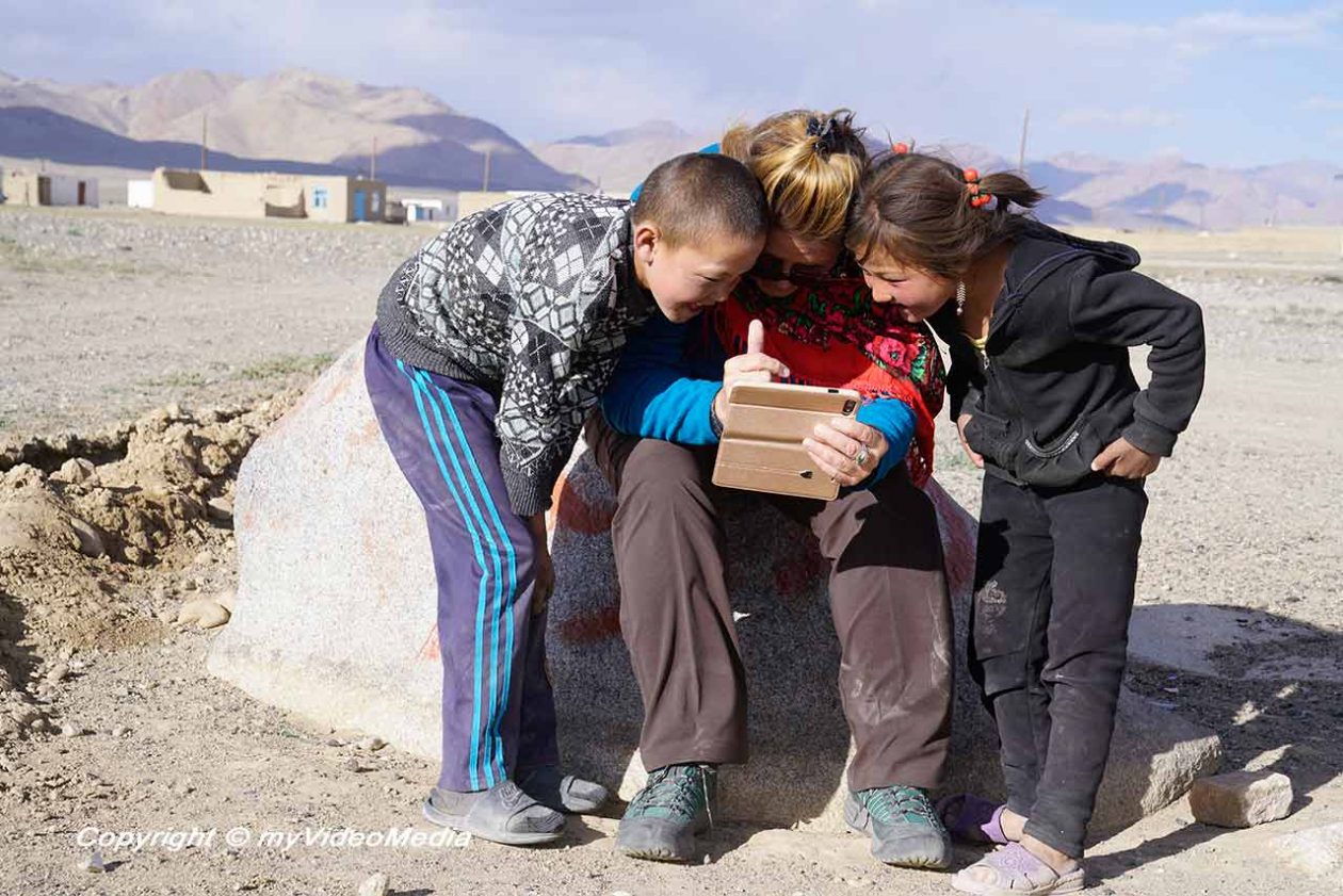 Spaziergang durch Alichur