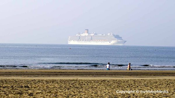 Beach of Marina di Venezia
