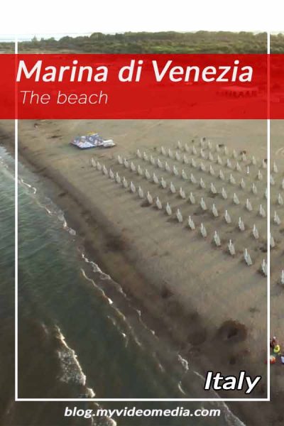 At the Beach of Marina di Venezia