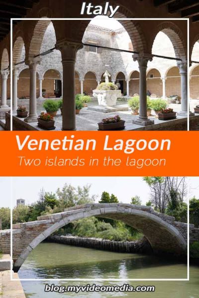 Two Islands in the lagoon