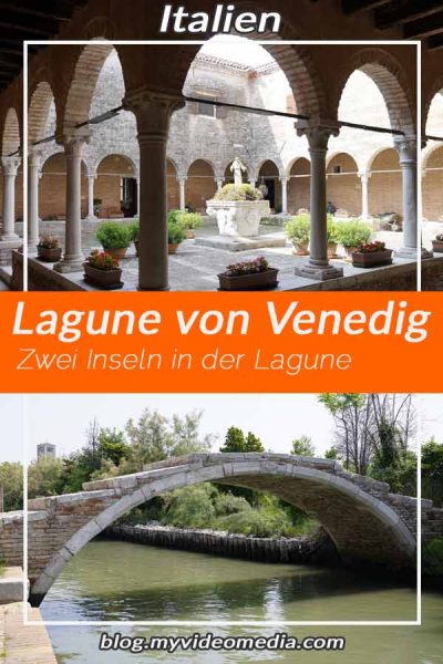 Zwei Inseln in der Lagune