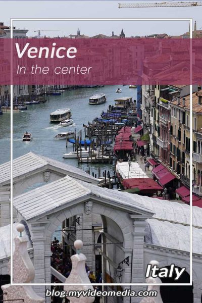 In the center of Venice