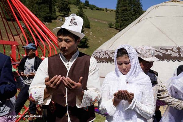 Kyrgyz wedding