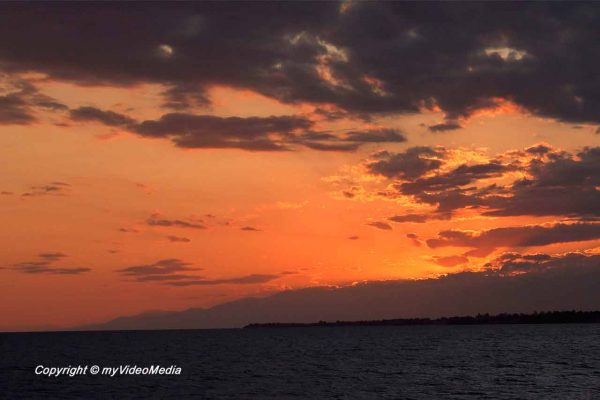 Sonnenuntergang auf dem Yssykkoel