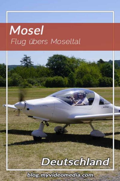Flug über das Moseltal