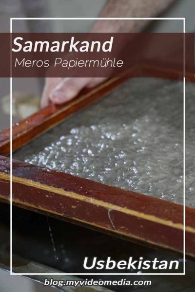 Meros Paperherstellung