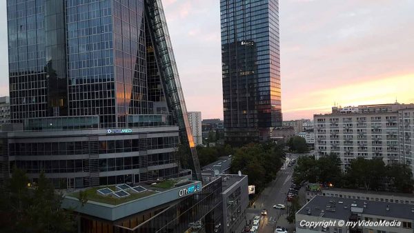 Leaving Warsaw Poland