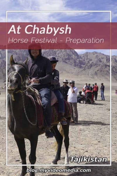 Preaparation at Murghab Horse Festival