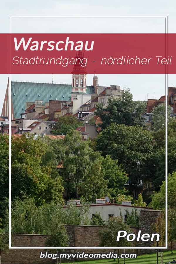 City walk Northern part warsaw