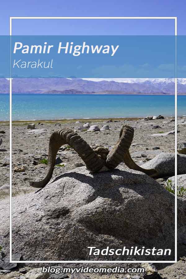 Karakul - lake in the crater