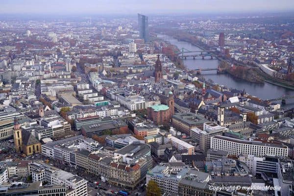 Blick auf Frankfurt