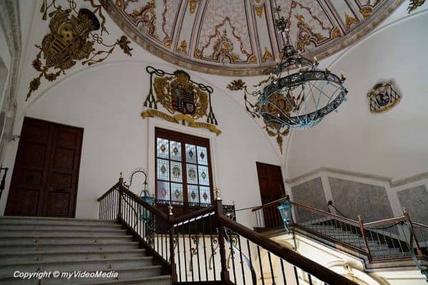 Inside the Episcopal Palace Murcia