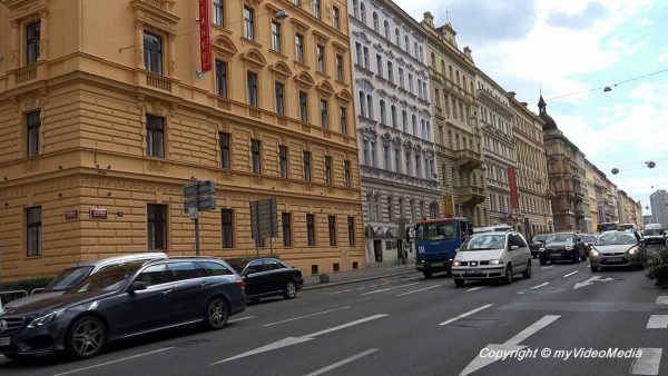 Legerova street Prague