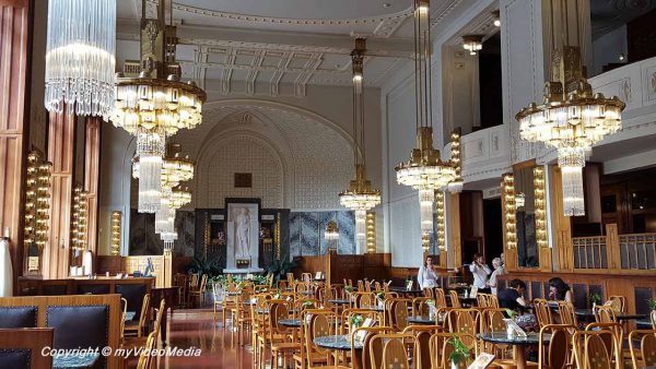Cafe in Municipal House Prague