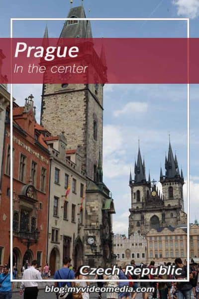 In the Center of Prague