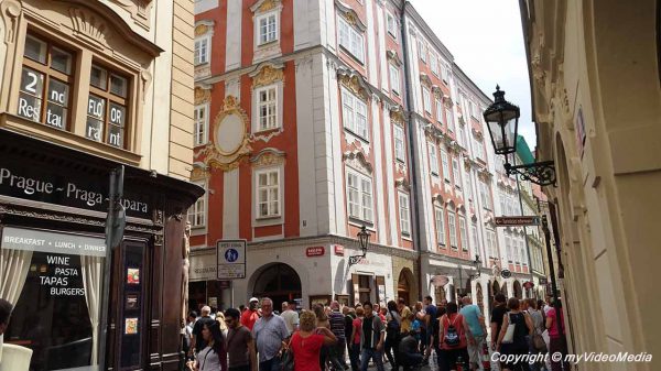 Way to Karlova Prague