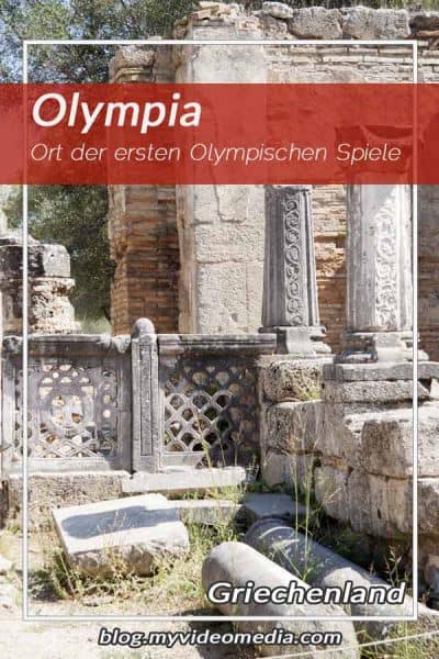 Olympia - Ort der ersten Olympischen Spiele