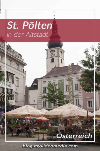 In der Altstadt von St. Poelten