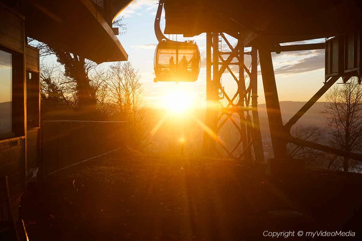 Cable Car Ehrenbreitstein Sunset