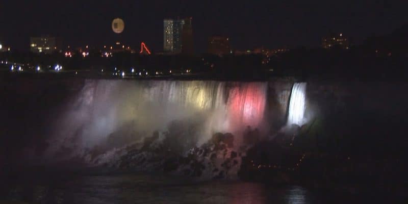 Niagara Falls Illuminated
