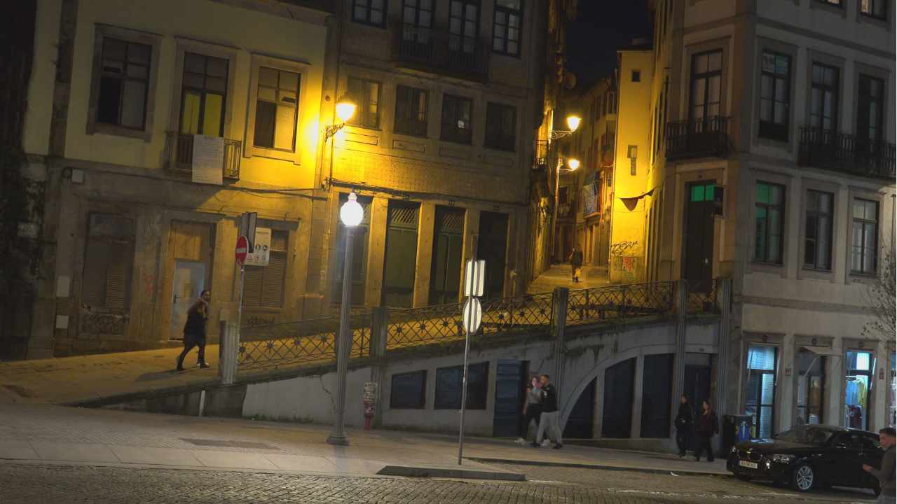 Porto bei Nacht