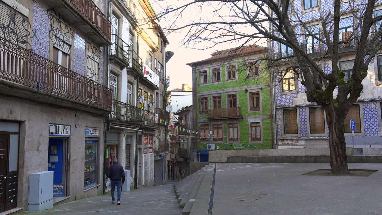 In den Strassen von Porto