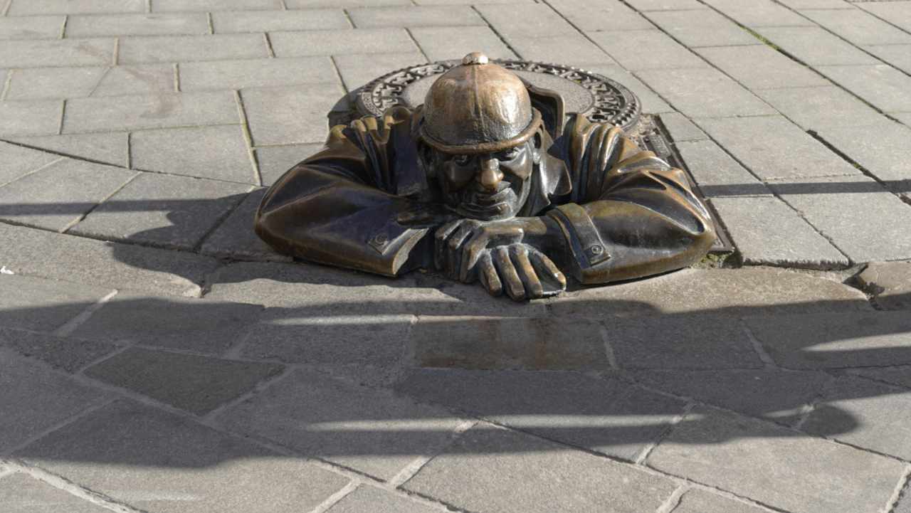 Čumil the gazer Bratislava