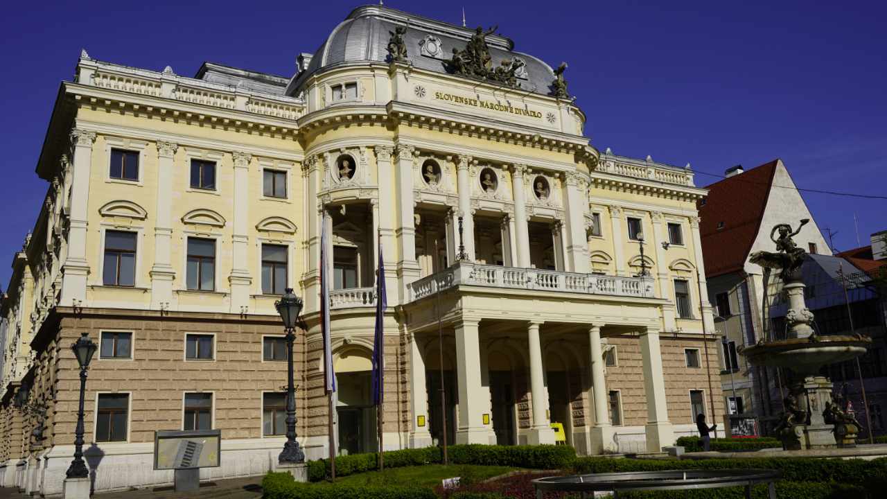 former Slovak National Theater Bratislava