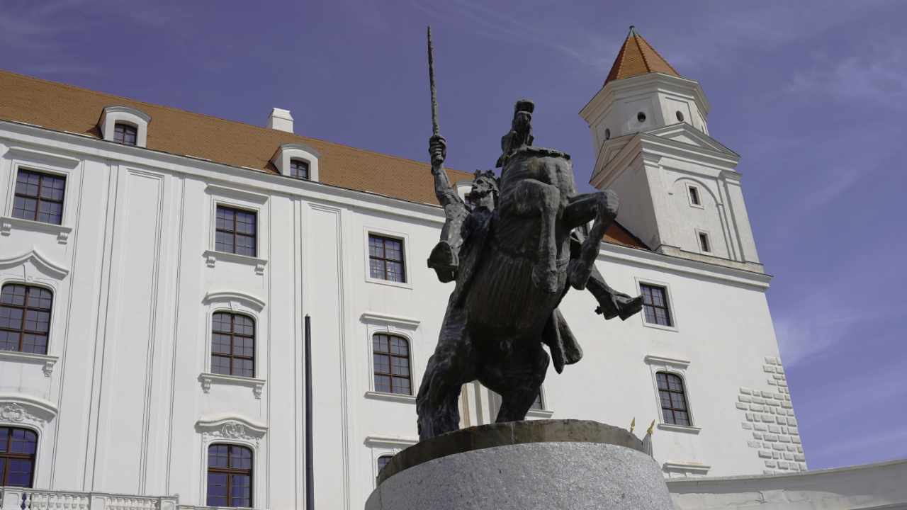 equestrian statue of Svatopluk I