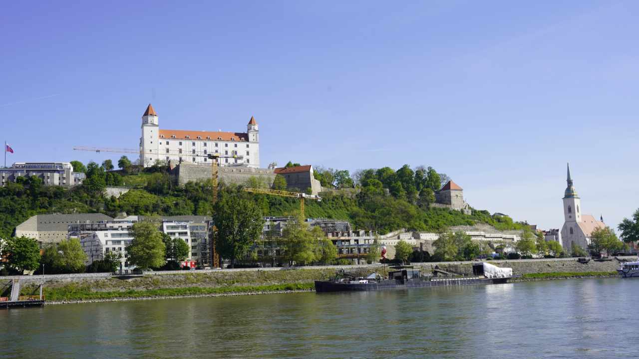 Bratislava from Twin City Liner